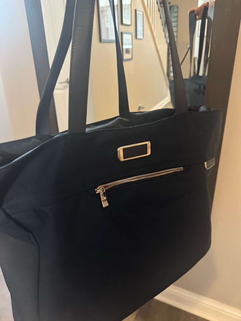 Briggs & Riley Black Tote with Gold Hardware - Picture 5 of 5